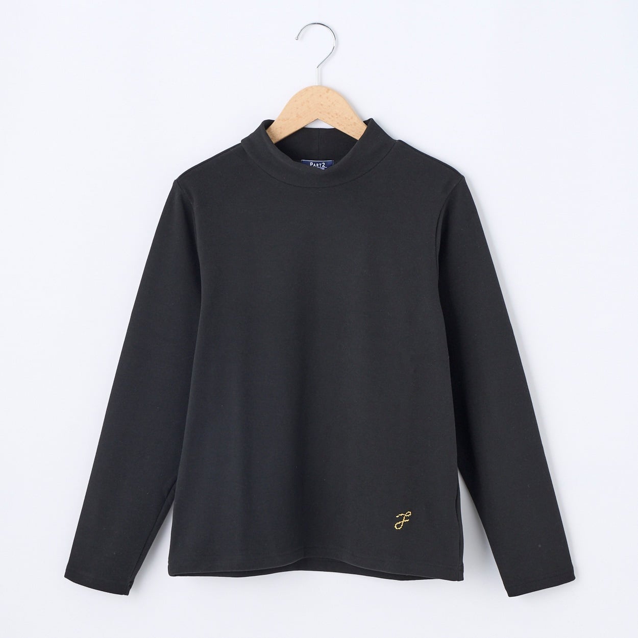 ハイネックＴシャツ PART2 BY JUNKO SHIMADA(パート2 BY ジュンコシマダ) 933849C(クロ-2XL)