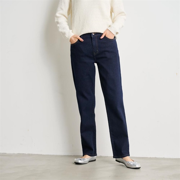 TVC ストレッチ匠 デニムストレートパンツ レディス | イオン