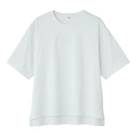 TVC 【ピースフィットクール】 遮熱・UV対策ひんやりサラサラ 5分袖Tシャツ レディス(ホワイト-S)