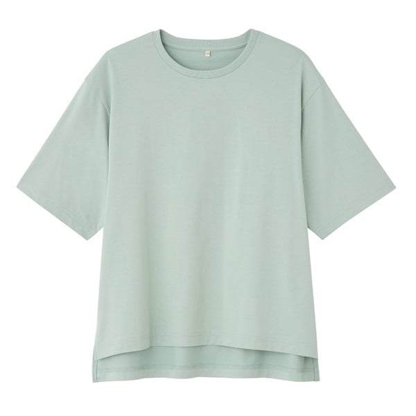 TVC 【ピースフィットクール】 遮熱・UV対策ひんやりサラサラ 5分袖Tシャツ レディス(グリーン-M)