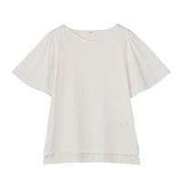 TVC 【ピースフィットクール】遮熱・UV対策 ひんやりサラサラ フレア袖Ｔシャツ レディス(ホワイト-S)