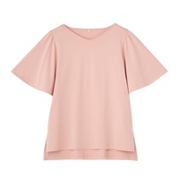 TVC 【ピースフィットクール】遮熱・UV対策 ひんやりサラサラ フレア袖Ｔシャツ レディス(ピンク-S)