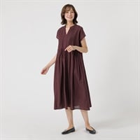 TVC(ティーヴィシー) レース刺繍ピンタックワンピース レディス(Ａチャ-S)
