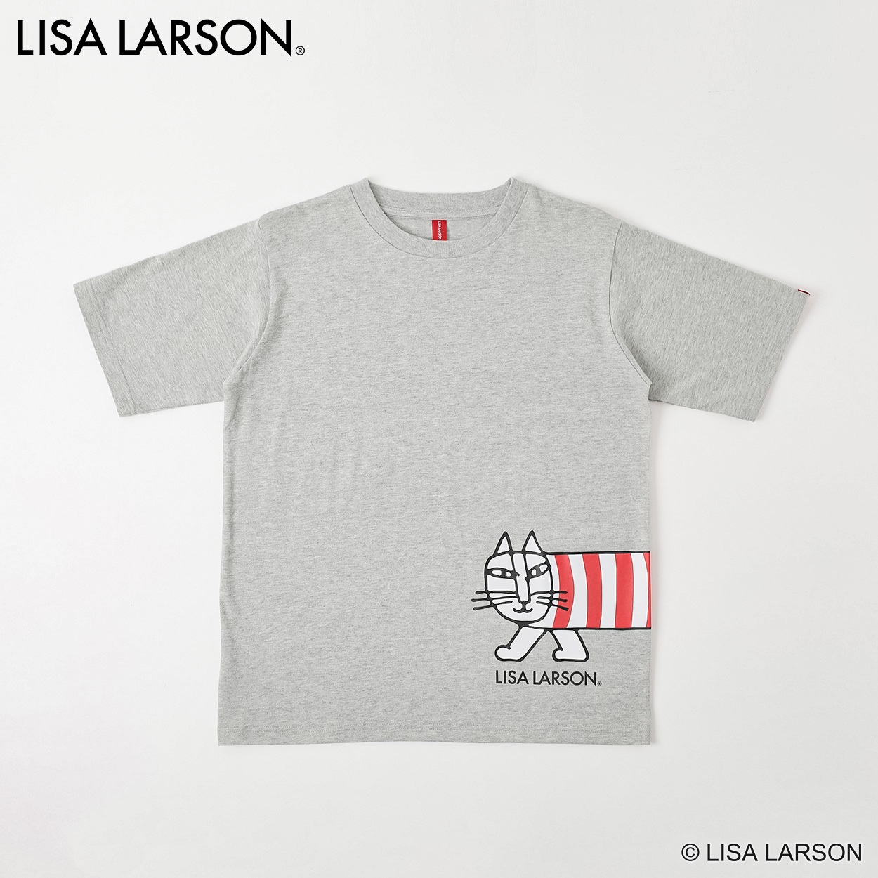 TVC(ティーヴィシー) リサ・ラーソン マイキー前後プリントTシャツ レディス(ウスクロ-L)