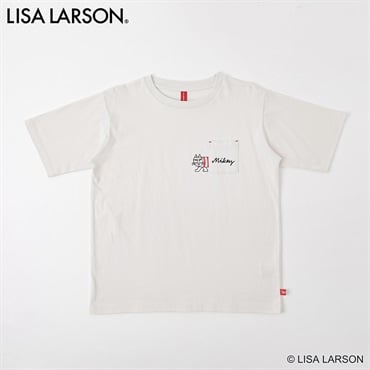 TVC(ティーヴィシー) リサ・ラーソン マイキー胸ポケロゴTシャツ レディス(ウスチャ-M)