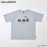 TVC(ティーヴィシー) リサ・ラーソン はりねずみフロッキープリントTシャツ レディス(ウスアオ-M)