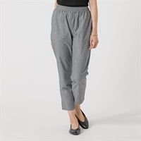TVC(ティーヴィシー) 【BEST BUY】シャンブレーテーパードパンツ レディス(クロ-S)