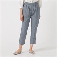 TVC(ティーヴィシー) 【BEST BUY】シャンブレーテーパードパンツ レディス(コイアオ-S)