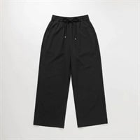 TVC(ティーヴィシー) ドロストギャザーワイドパンツ レディス(クロ-S)