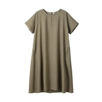 TVC(ティーヴィシー) 【BEST BUY】バブルサッカー半袖フレアーワンピース レディス(Ａチャ-M)