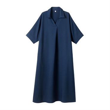 TVC(ティーヴィシー) 【BEST BUY】バブルサッカー半袖スキッパーワンピース レディス(コイアオ-M)