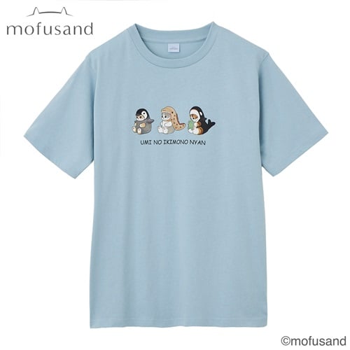 TVC(ティーヴィシー) mofusand 海の生き物にゃんＴシャツ レディス