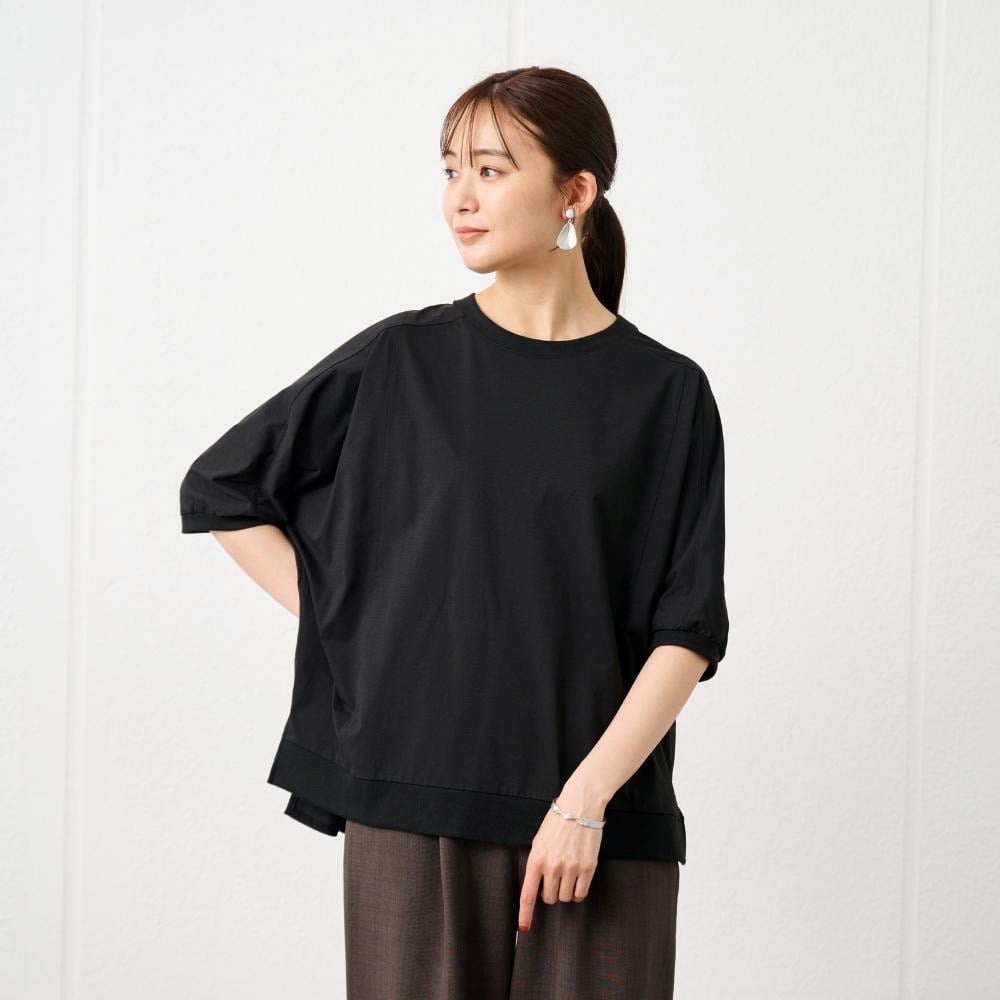 TVC ドライ天竺切り替えドルマンTシャツ レディス | イオン