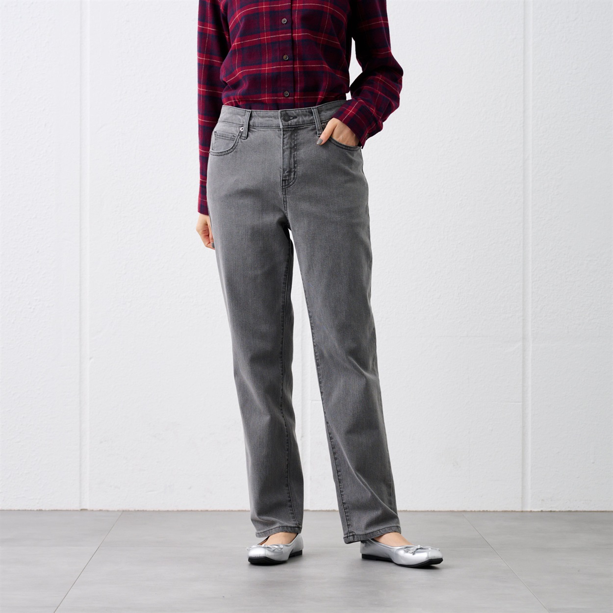 TVC(ティーヴィシー) 匠ジーンズ ストレッチカラーストレートパンツ