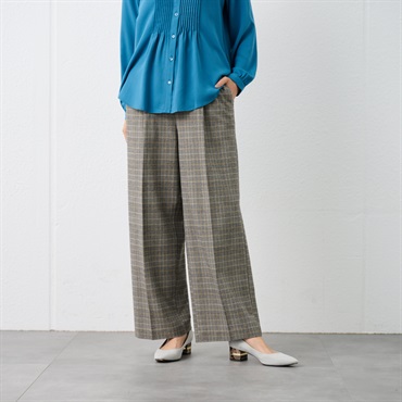 UpcycleLino❣️起毛ヘムサイドゴムパンツ パンツ ボトムス | イオンスタイルオンライン 衣料品・暮らしの