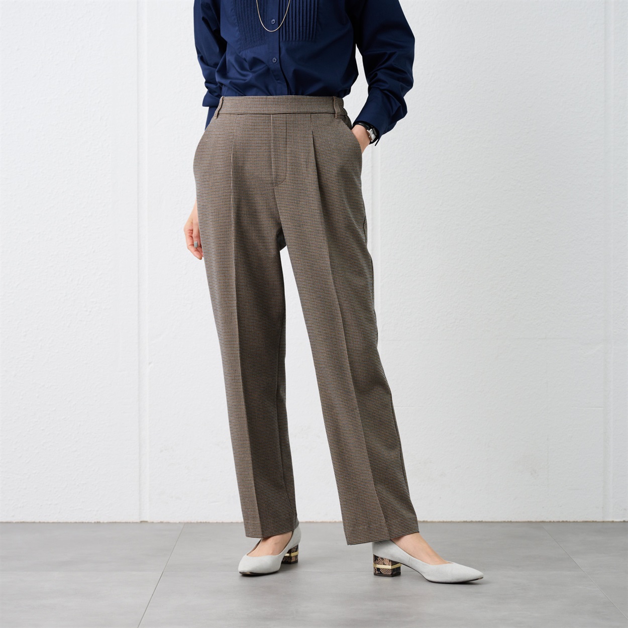 両面起毛オールゴム　ストレートパンツ 両面起毛オールゴム ストレートパンツ