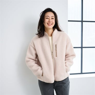 TVC(ティーヴィシー) ボアフリースフルジップジャケ レディス | イオン