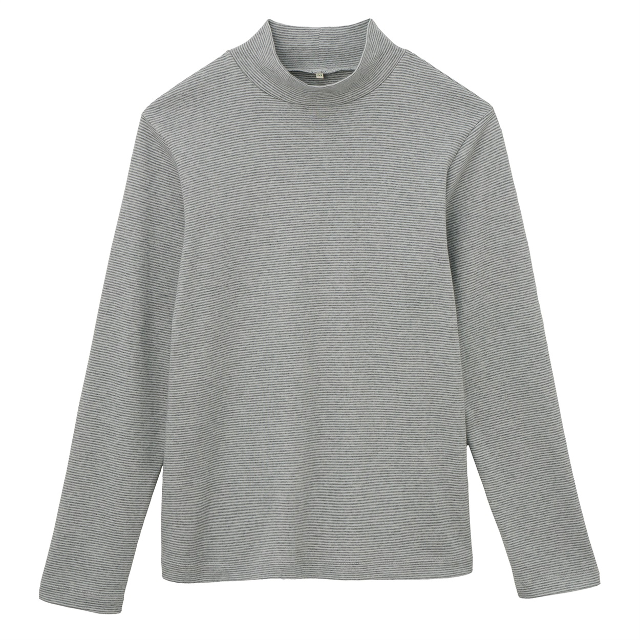 TVC(ティーヴィシー) コットン100起毛 ハイネック長袖Tシャツ