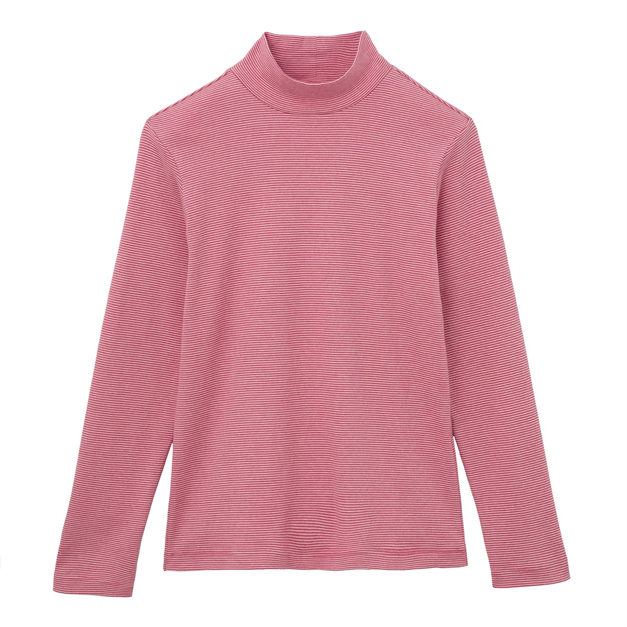 TVC(ティーヴィシー) コットン100起毛 ハイネック長袖Tシャツ