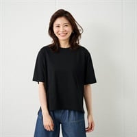 TVC シルキーコットン５分袖Ｔシャツ レディス