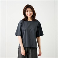 TVC シルキーコットン５分袖Ｔシャツ レディス