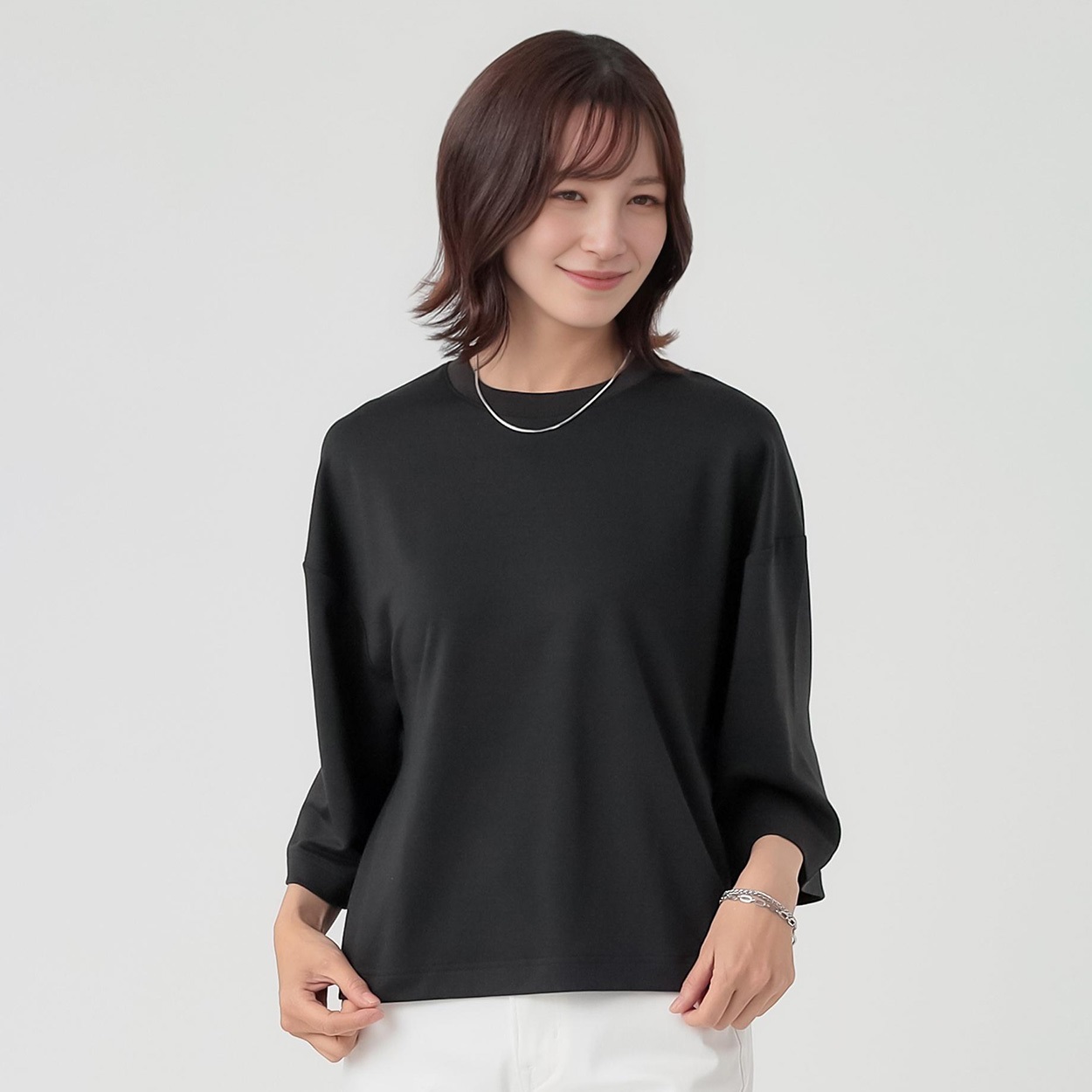 TVC(ティーヴィシー) ミニ裏毛ボックスTシャツ レディス | イオン