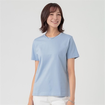 TVC(ティーヴィシー) コットン100半袖Tシャツ（無地） レディス
