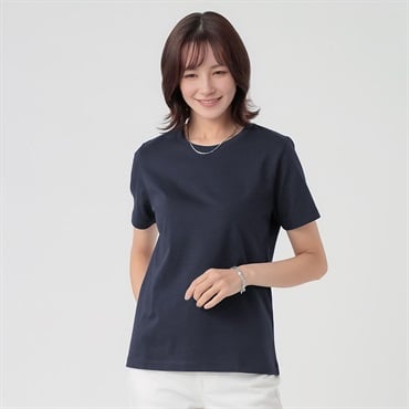 TVC(ティーヴィシー) コットン100半袖Tシャツ（無地） レディス(コイアオ-M)