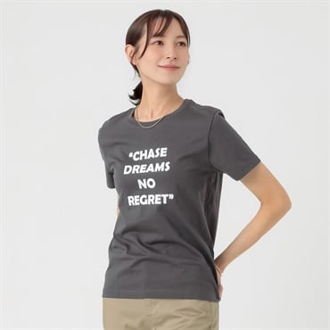 TVC(ティーヴィシー) コットン100半袖Tシャツ（プリント） レディス(モノトーン-M)