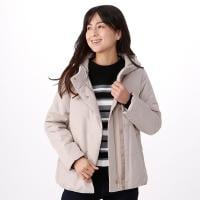イオンスタイル ダウンコート 4way purelast ピュアラスト 白