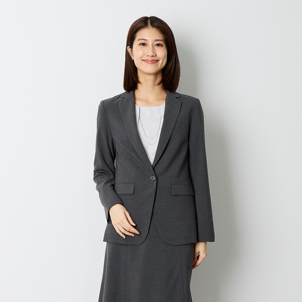 新品　ESPRITMUR エスプリミュール　パンツスーツ ジャケット Mサイズ ストレッチストレートパンツ レディス ESPRITMUR (エスプリ