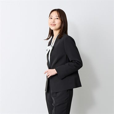 アクティブ２WAYストレッチ カラーレスジャケット  レディス ESPRITMUR (エスプリミュール)(クロ-M)