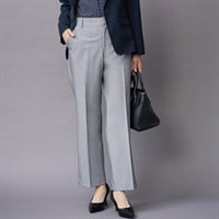 オフィス 定番ストレートパンツ レディス ESPRITMUR(エスプリミュール) 255ES287CT(ウスクロ-S)