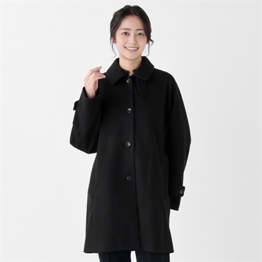 ♡パラスパレス♡ ウール　コート　ネイビー　サイズ3 パラスパレス Pal'las Palace ウール ビッグカラーコート 3