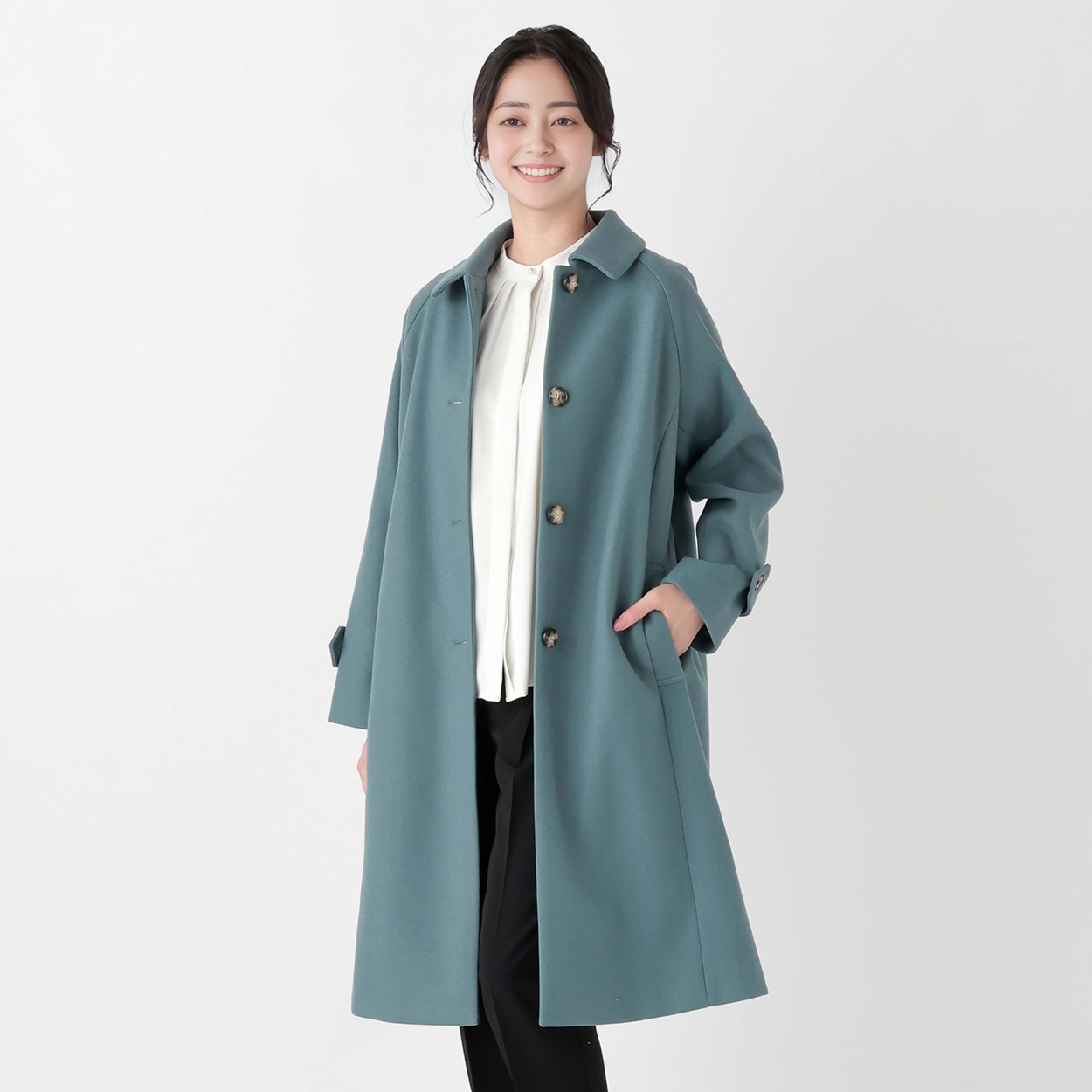 新品　レコパン　紫陽花　上品　コート 新品 レコパン 紫陽花 上品 コート - メルカリ