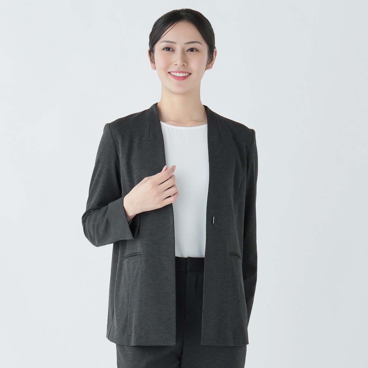 デレガントポンチ カラーレスジャケット レディス ESPRITMUR(エスプリ