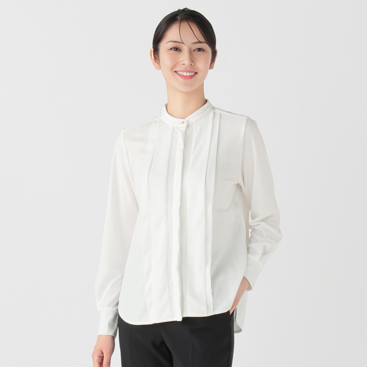 ❇ESPRITMUR❇ブラウス  L❇ ブラウス 57丈コンフィール Vネック レディス ESPRITMUR (エスプリ