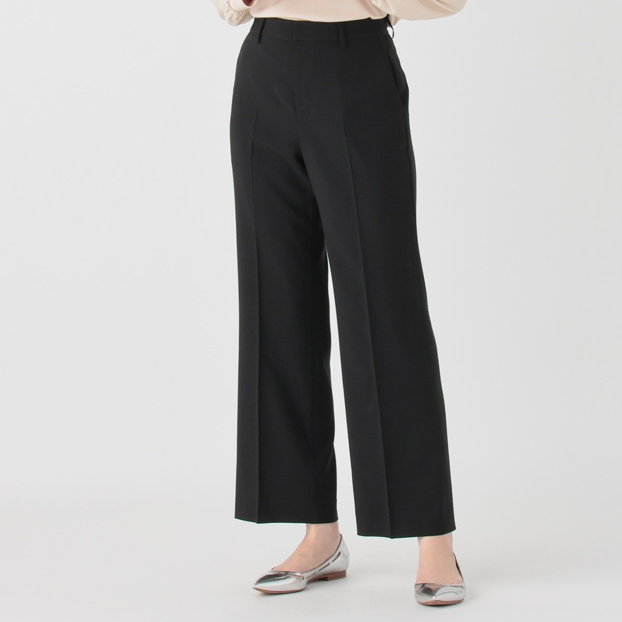 エスプリミュール×オンワード セミワイドパンツ レディス ESPRITMUR