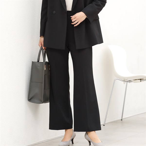 シャークツイード ワイドパンツ レディス ESPRITMUR(エスプリミュール