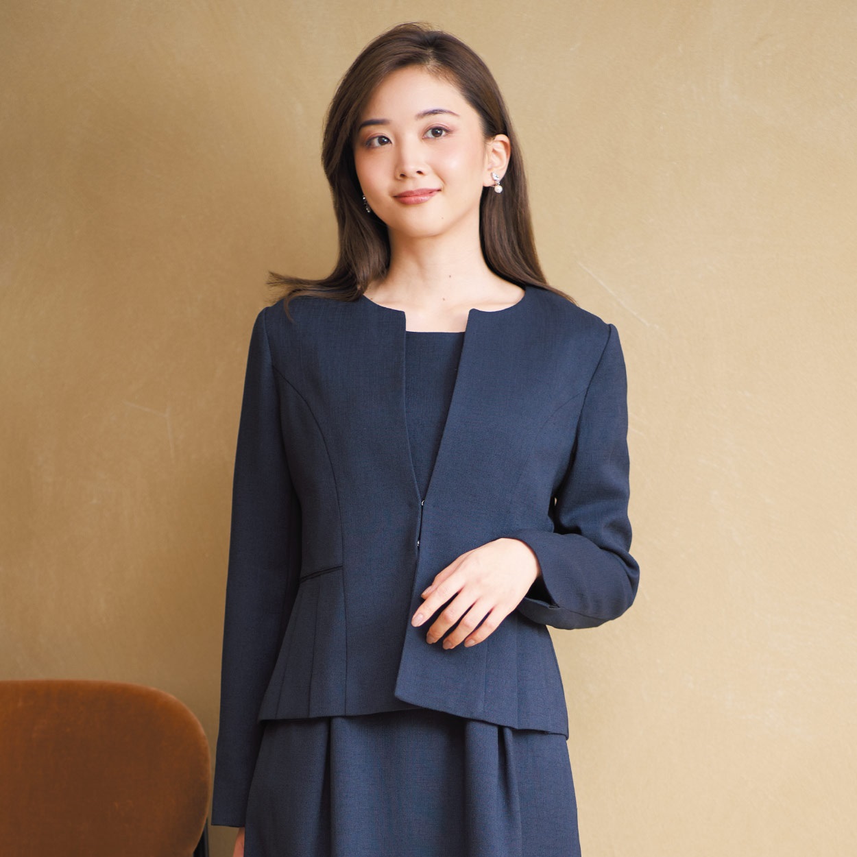 すみれ174レイヤードTU(BK)・87BRILLANTEツイードCT すみれ様専用174