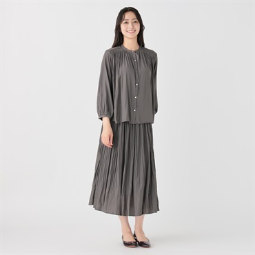 サテンブラウス＋スカートセット レディス EMMA JAMES(エマジェイムス