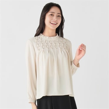 新品⭐︎EMMA TANK PALLADIO GRID リボンショルダーブラウス 新品⭐︎EMMA TANK PALLADIO GRID リボンショルダーブラウス