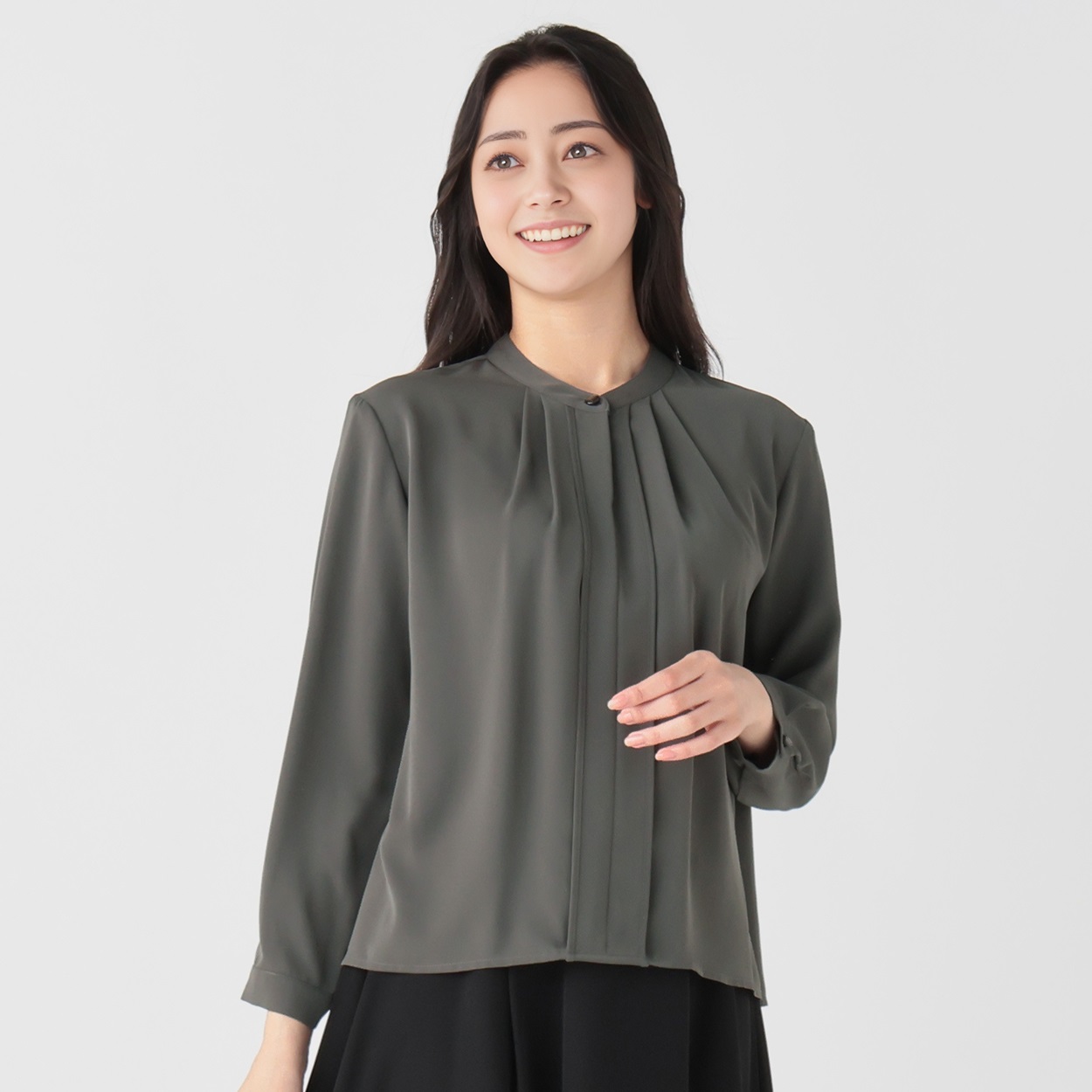 フロントタックブラウス レディス EMMA JAMES(エマジェイムス