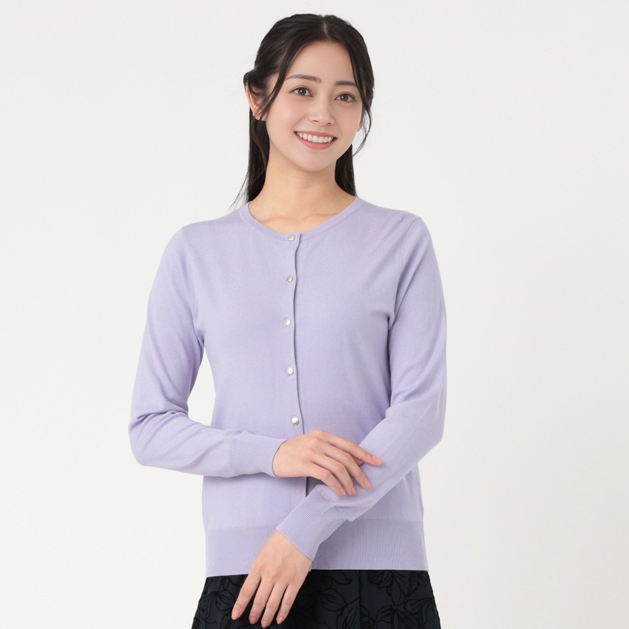 クルーカーディガン レディス EMMA JAMES(エマジェイムス) 257EM822TH