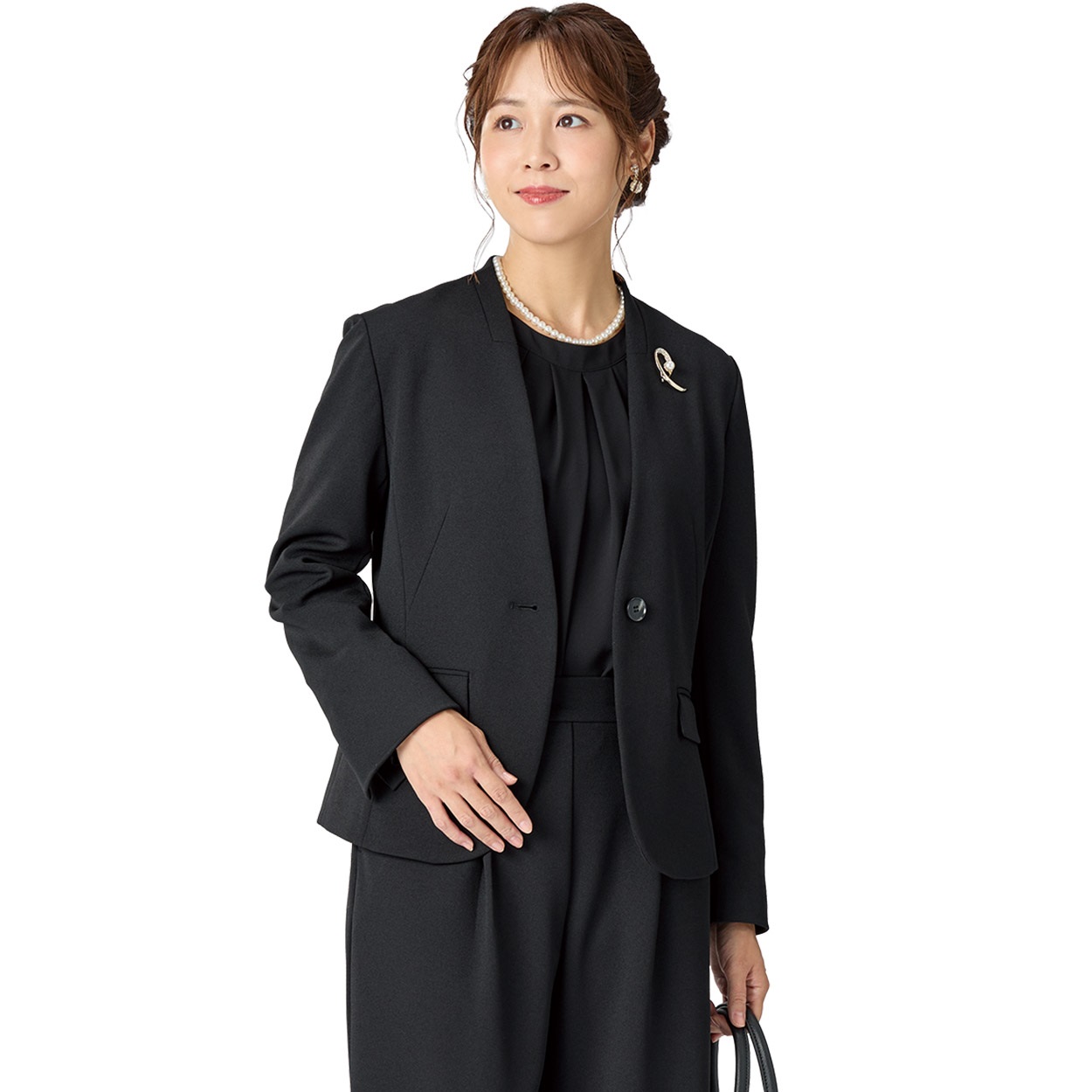 ジョーゼットジャケット（セットアップ） レディス Purelast(ピュア