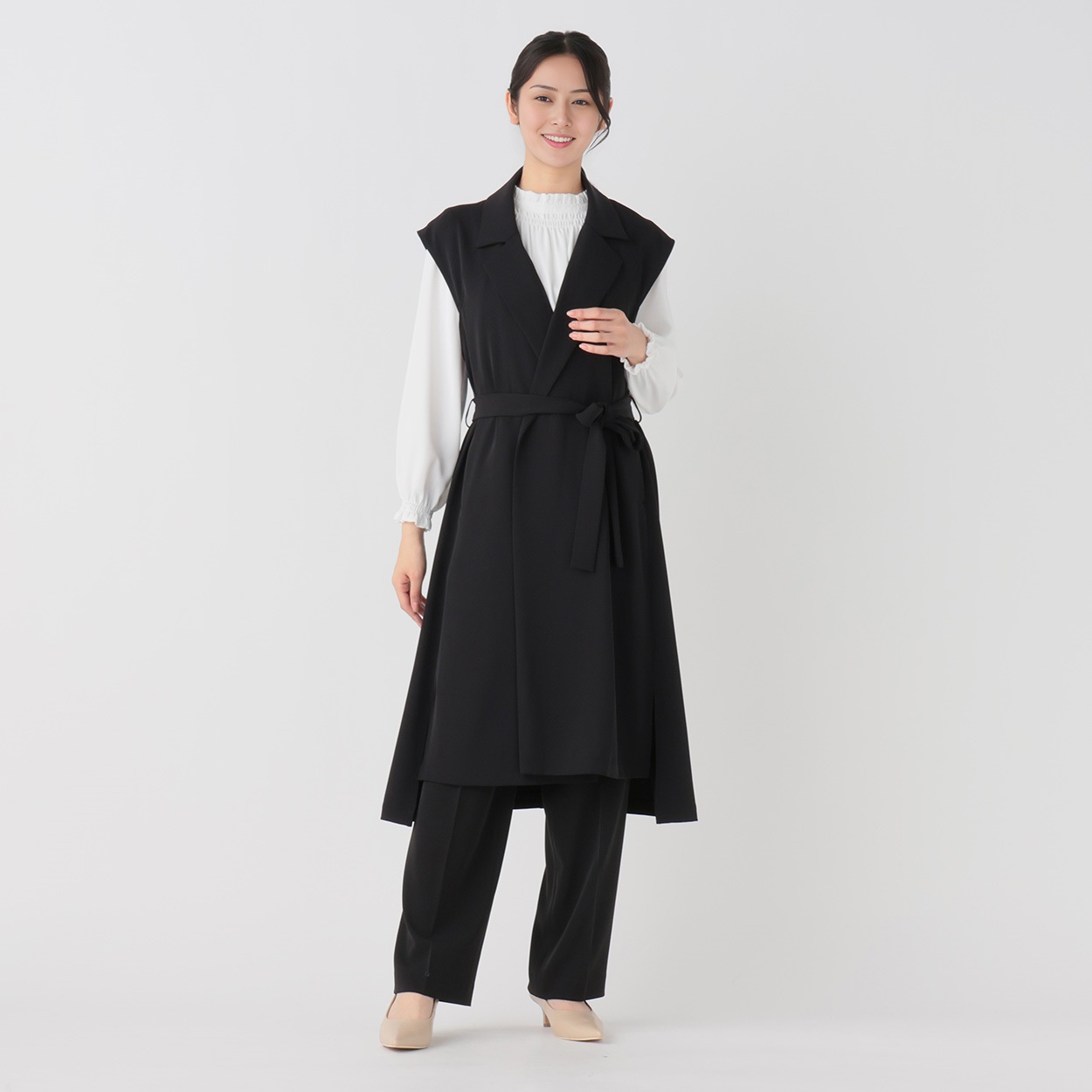 ayumamaスーパービューティー　ロングジレ　40 ツイル ロングジレ レディス Purelast(ピュアラスト) 261PL135TH