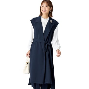 ツイル ロングジレ レディス Purelast(ピュアラスト) 261PL135TH