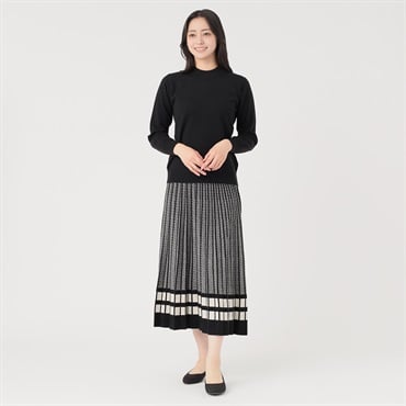 ニットジャカードセットアップ レディス EMMA JAMES (エマジェイムス