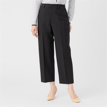 ストレートパンツ レディス EMMA JAMES(エマジェイムス) 266EM428CT(クロ-M)