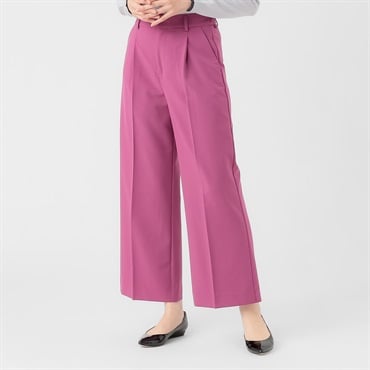 セミワイドパンツ レディス EMMA JAMES(エマジェイムス) 266EM429CT(ウスムラサキ-M)